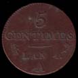 5 centimes 1796
